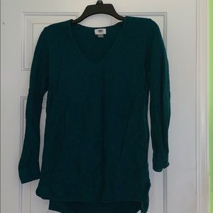 Green sweater old navy